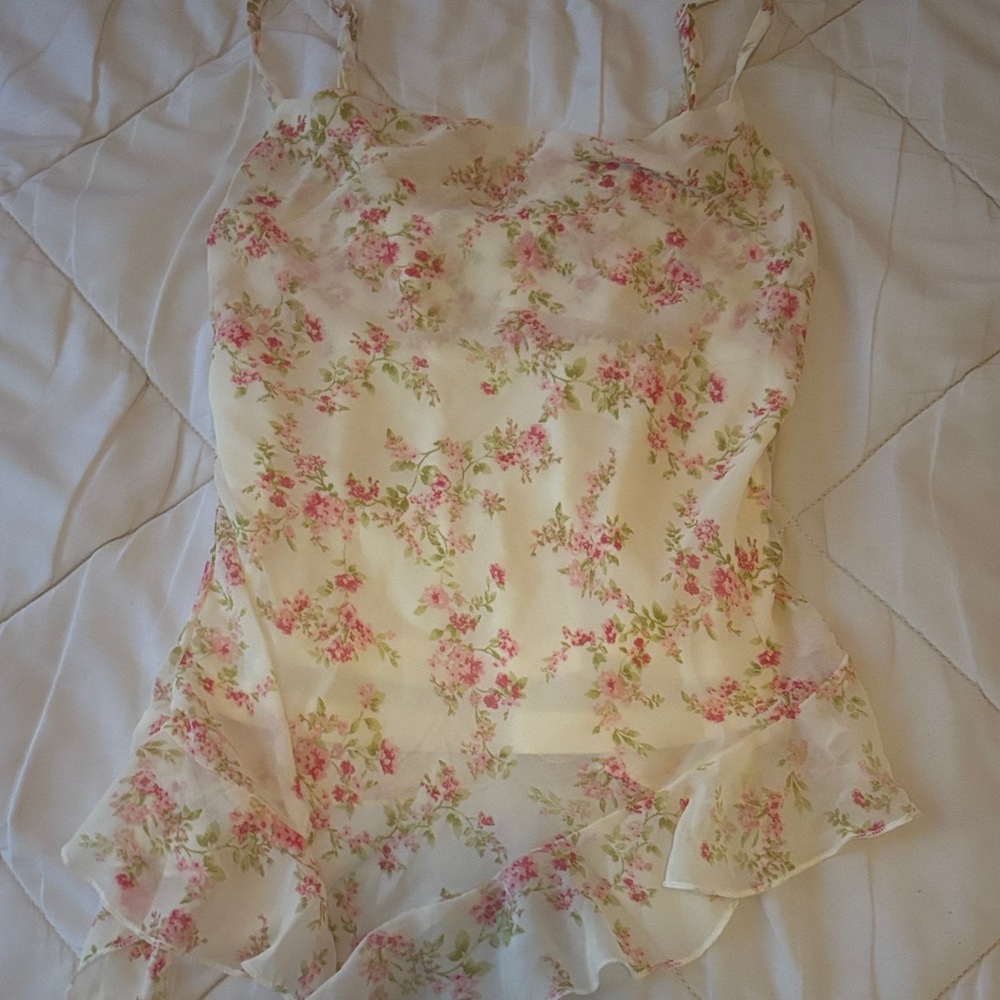 Floral Print Women's Top